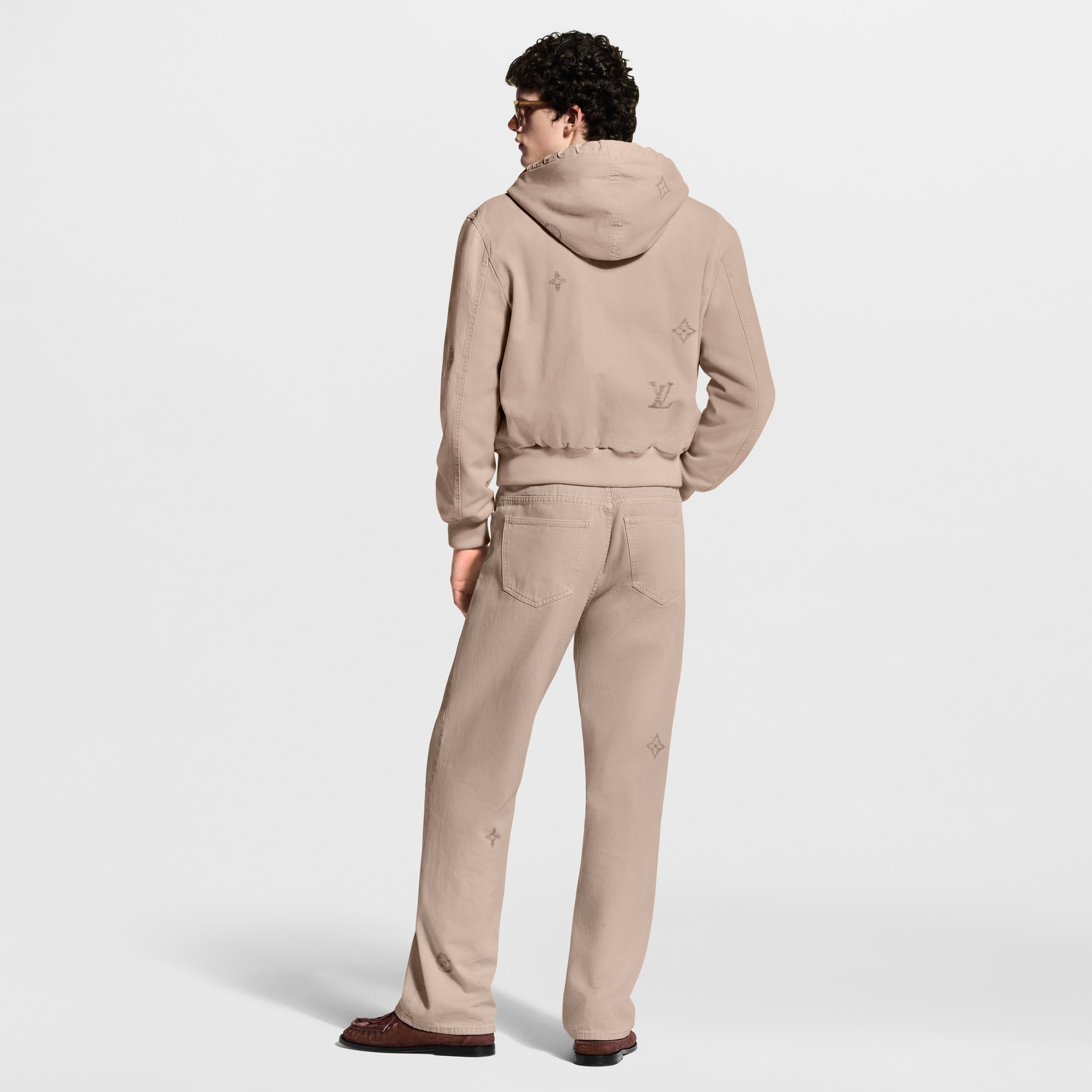 Embroidered Signature Hooded Blouson - Men - Ready-to-Wear | LOUIS